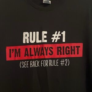 Funny graphic t-shirt XL